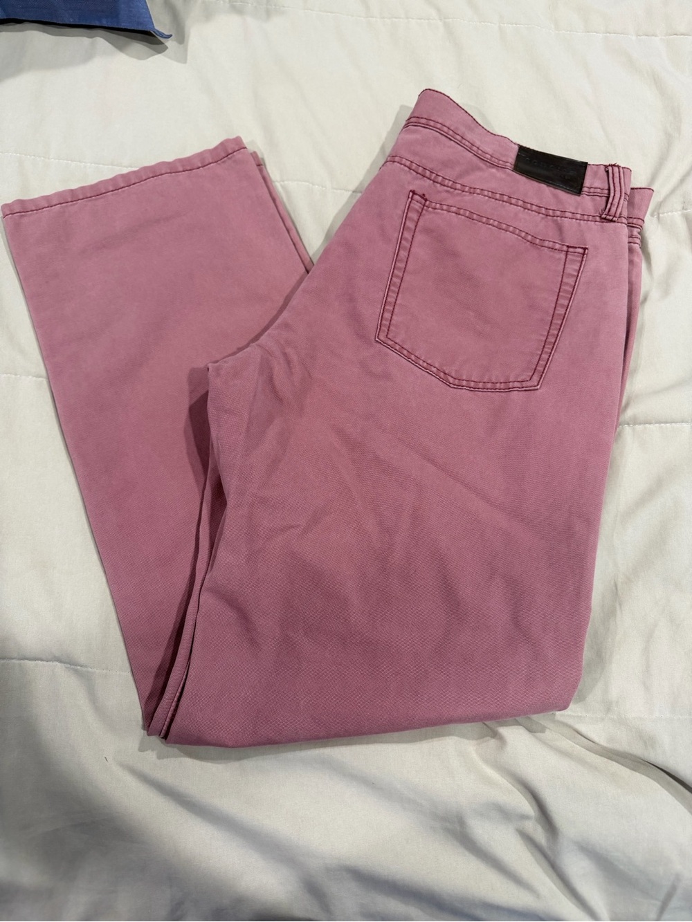 Sonoma Pink Straight-Leg Jeans